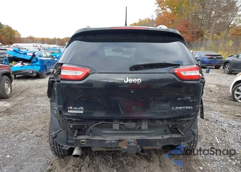 2015 Jeep Cherokee Limited from USA, damaged, VIN 1C4PJMDB1FW534578